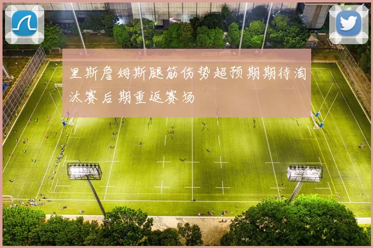 里斯詹姆斯腿筋伤势超预期期待淘汰赛后期重返赛场